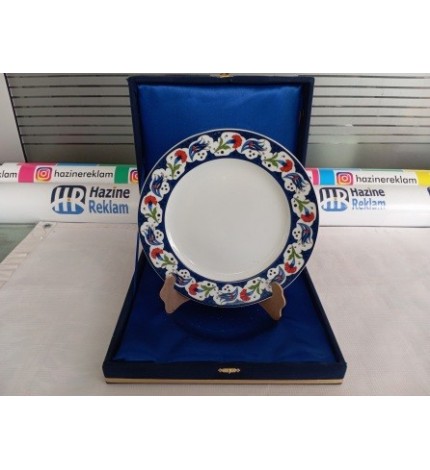 HZ-014 ÇİNİ TABAK PLAKET 